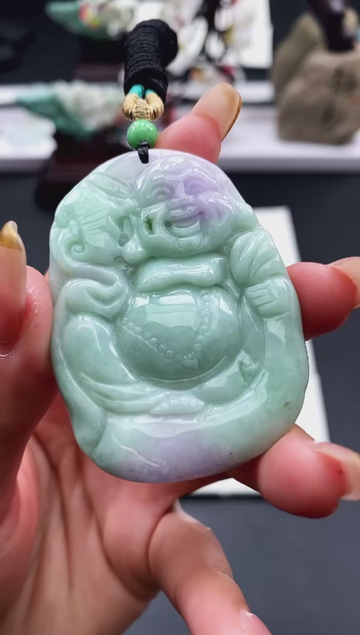 【闪购商品】翡翠颈饰未镶嵌天然缅甸A货翡翠