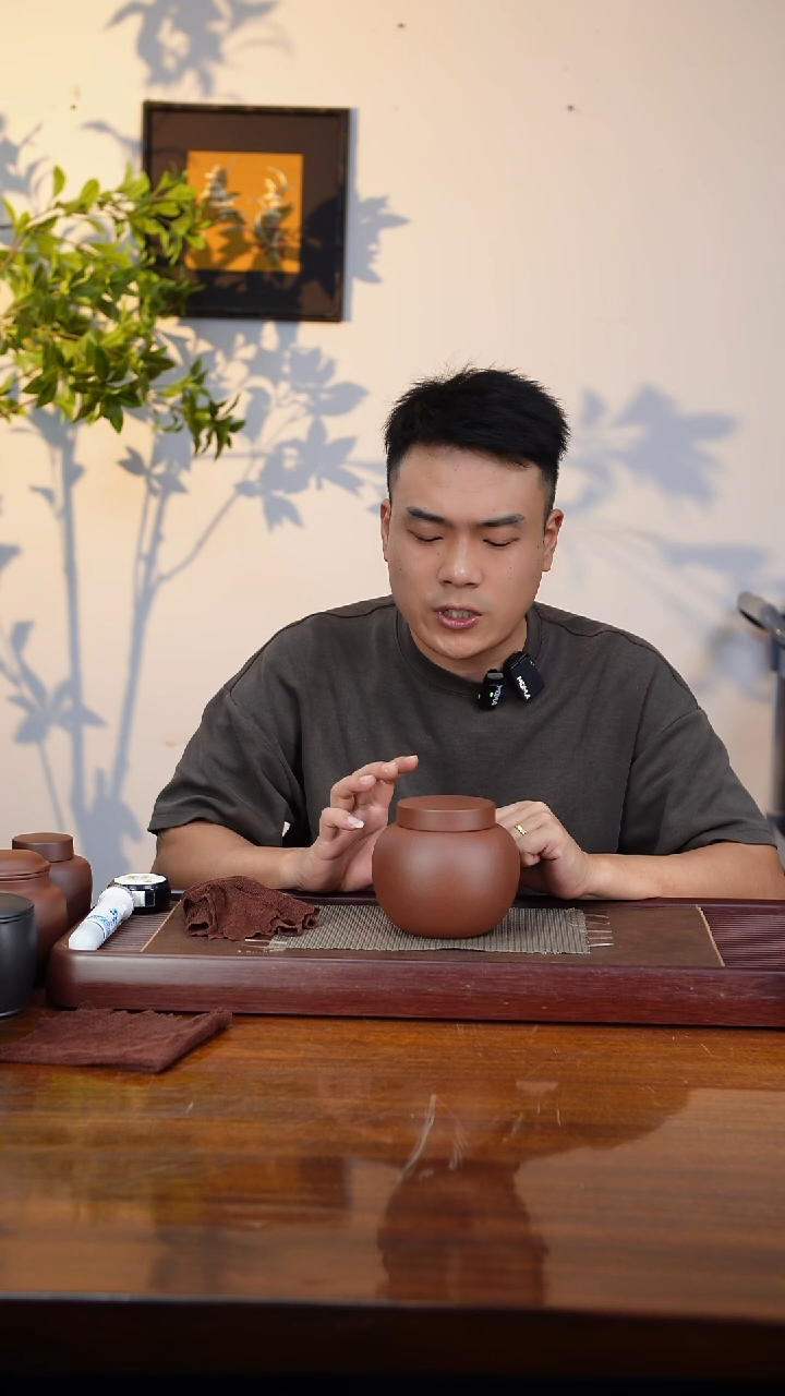 宜兴原矿紫砂茶叶罐