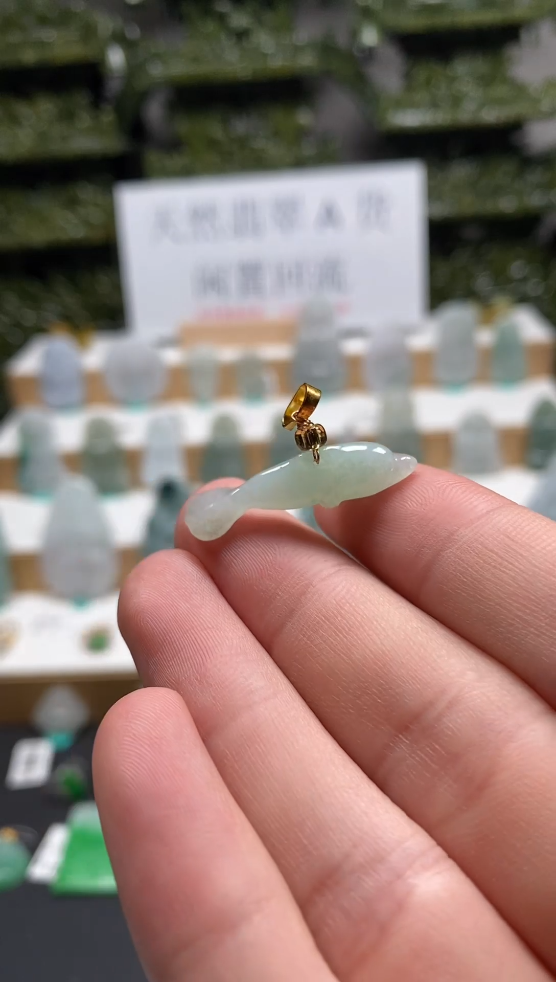 【闪购商品】翡翠颈饰未镶嵌吊坠31