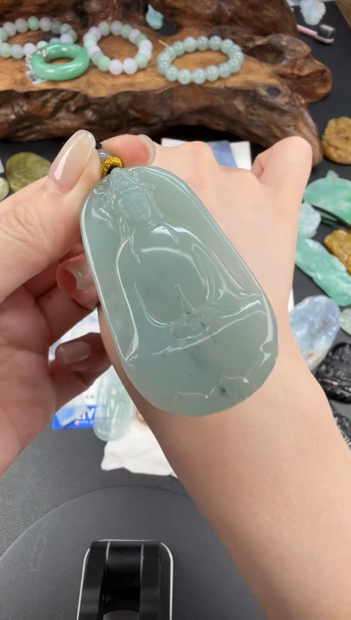 吊坠(不含链)未镶嵌翡翠翡翠饰品-175