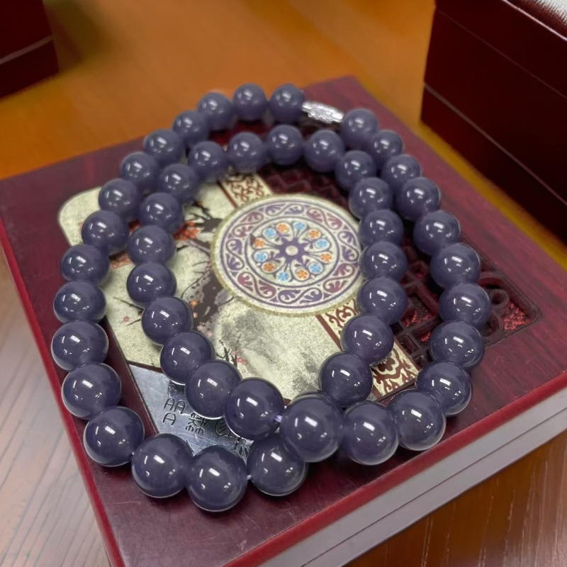 【大喜】青海烟紫10m项链KSU/WD432精致项链女士多样性发一