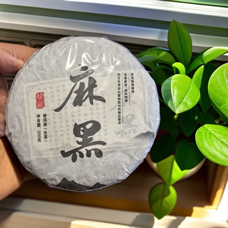 大叁合臻选-麻黑古树2025头春挑采森林气韵强劲蜜香甜润