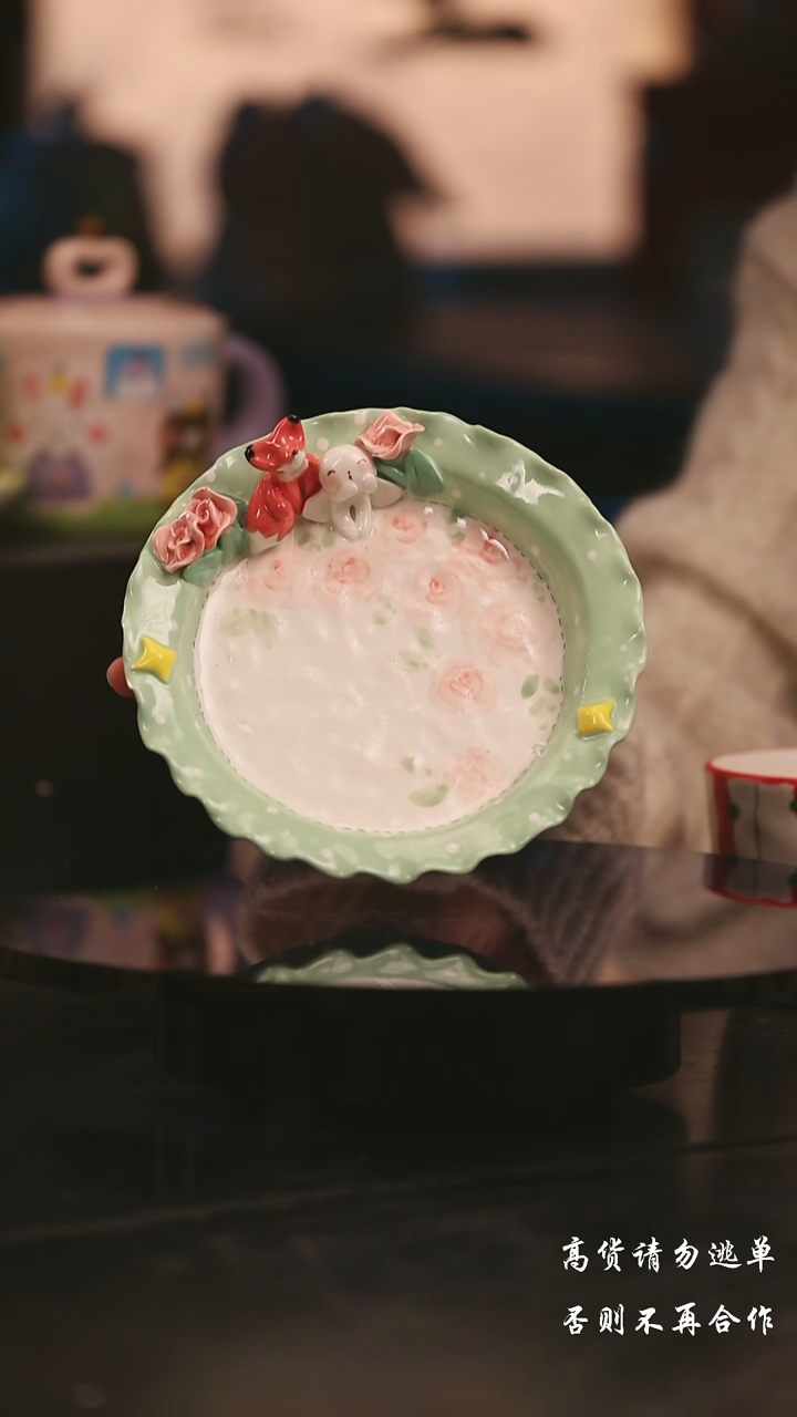 陶瓷景德镇可爱设计师款陶瓷 