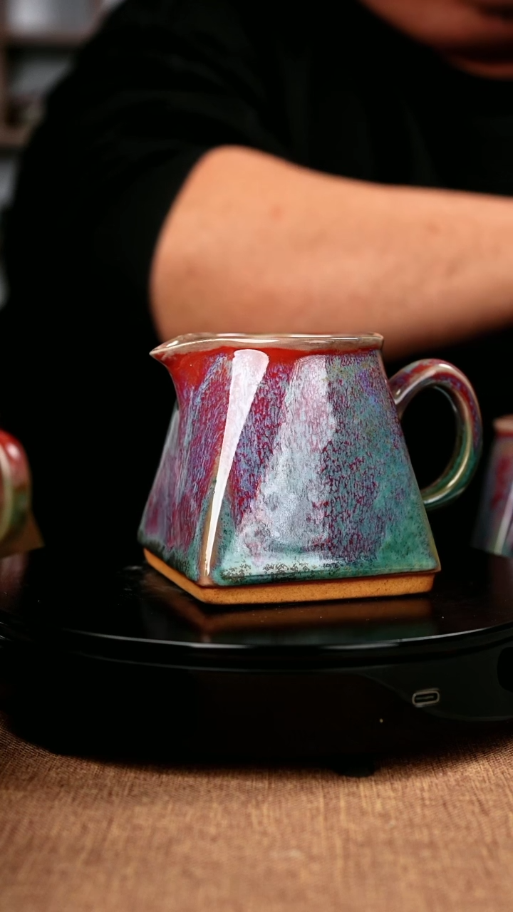 【闪购商品】159#省工一级品原矿钧瓷炉钧釉公道杯