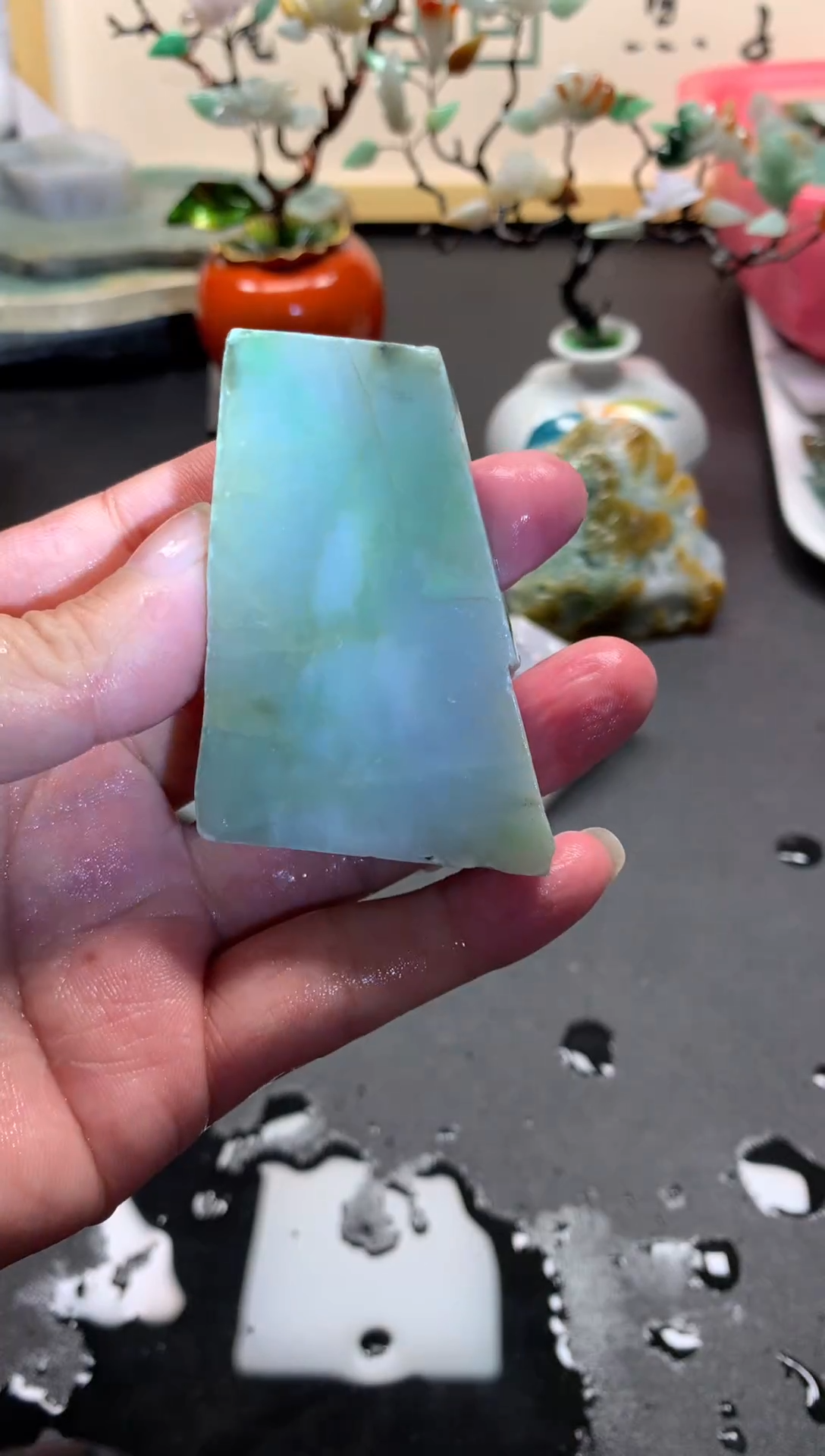 【闪购商品】翡翠颈饰未镶嵌天然翡翠A货