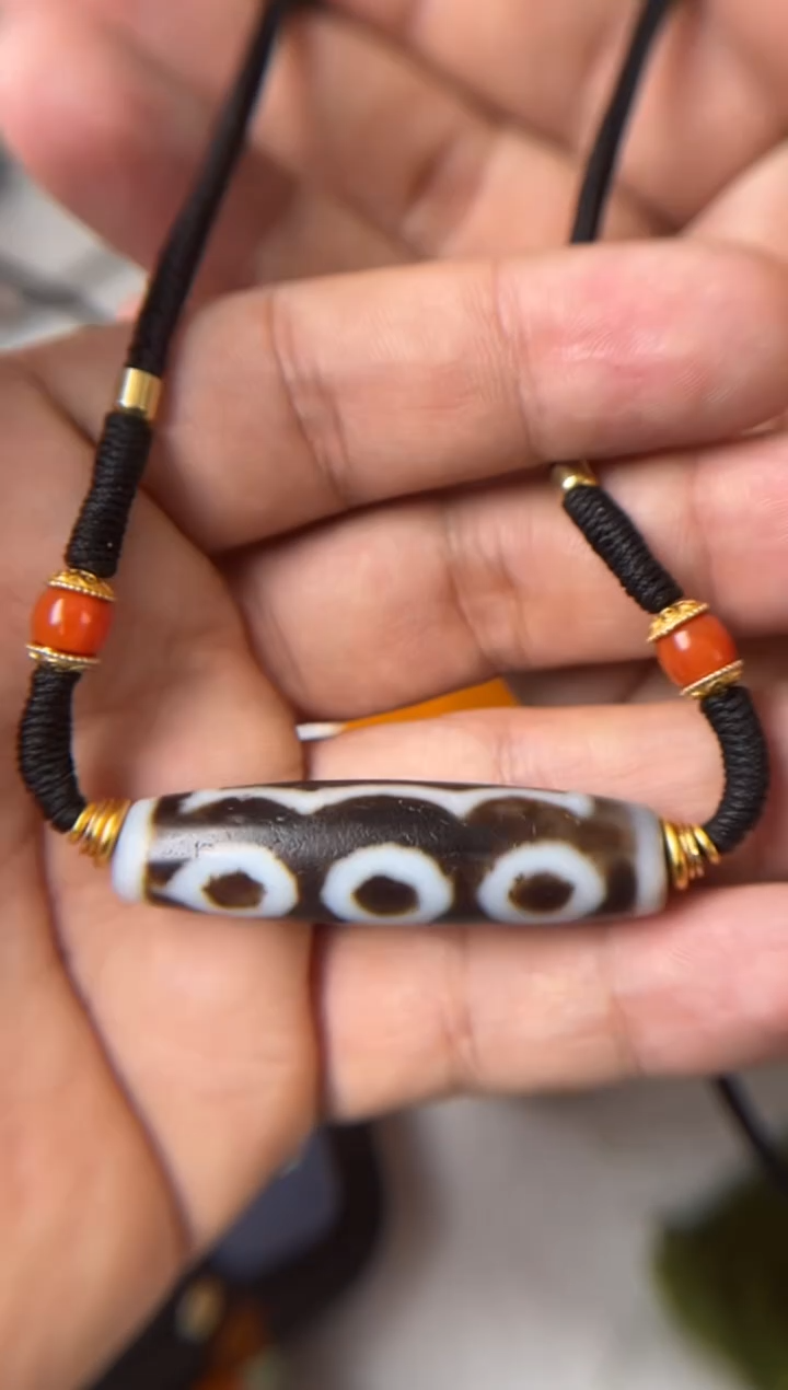 【闪购商品】玛瑙/玉髓项链未镶嵌噶玛家