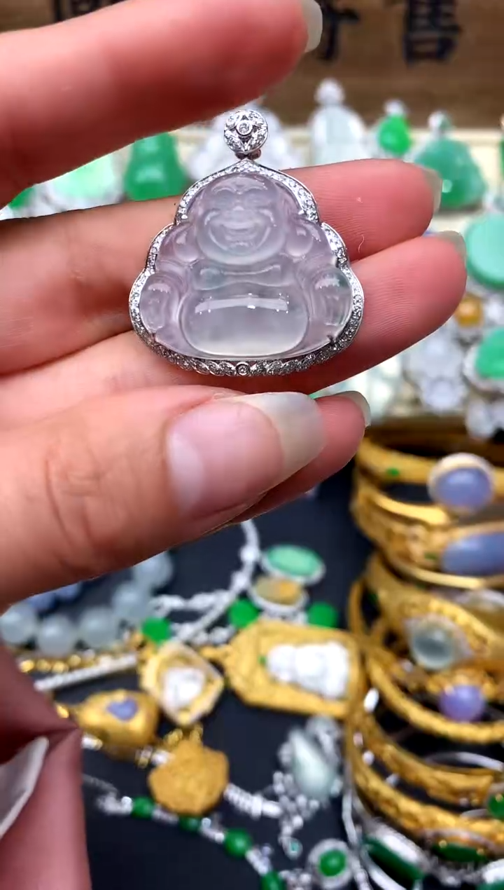 【闪购商品】翡翠颈饰18K金镶嵌232-中国好珍宝