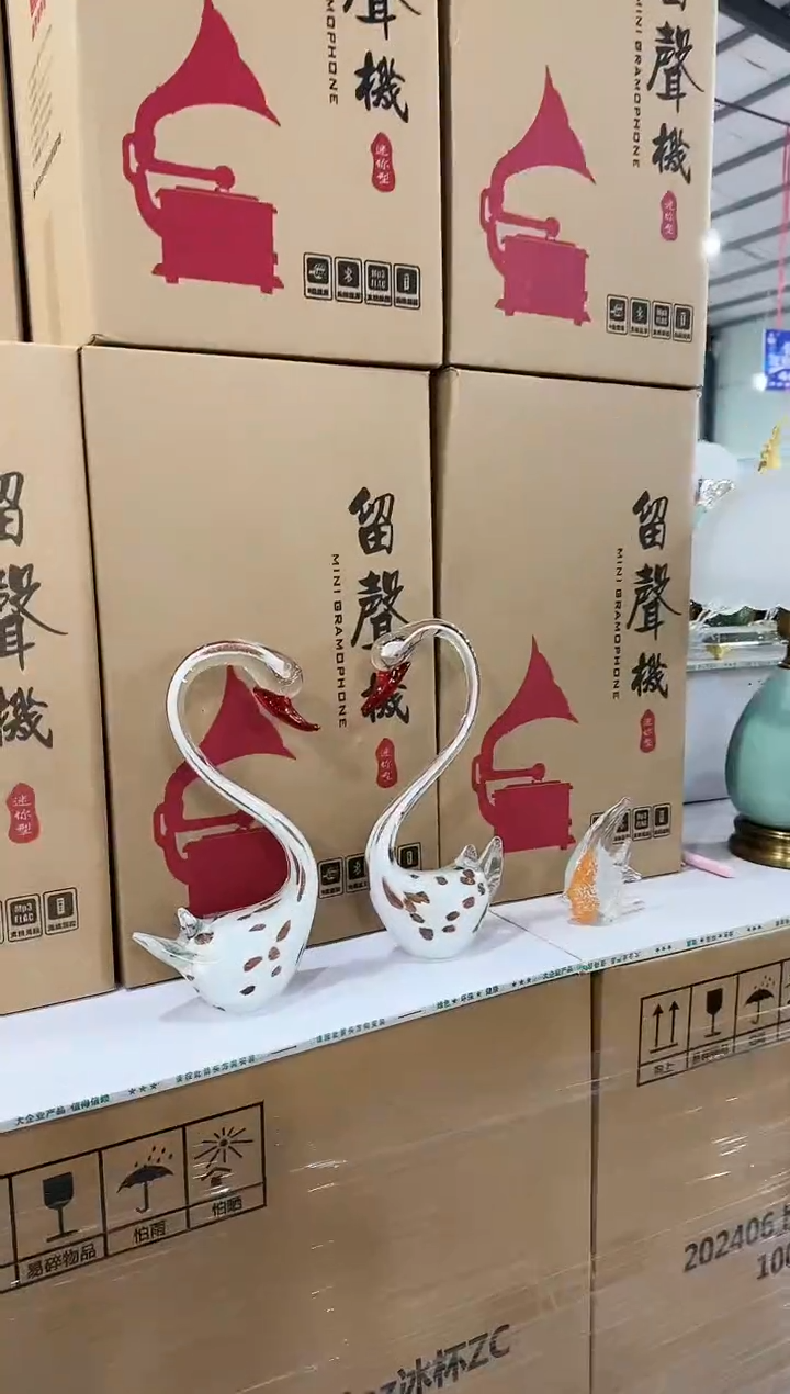 【闪购商品】无铅玻璃悠悠WY-花器-40早一对