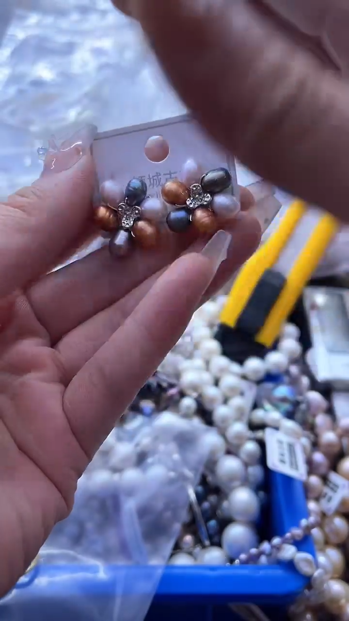 【闪购商品】淡水珍珠耳饰未镶嵌845