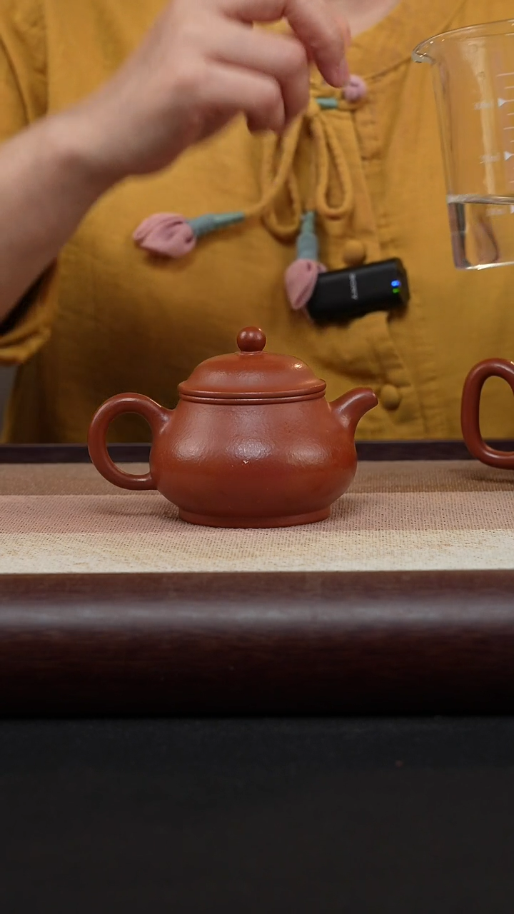 【闪购商品】紫砂茶壶潘壶-朱泥MH-1710