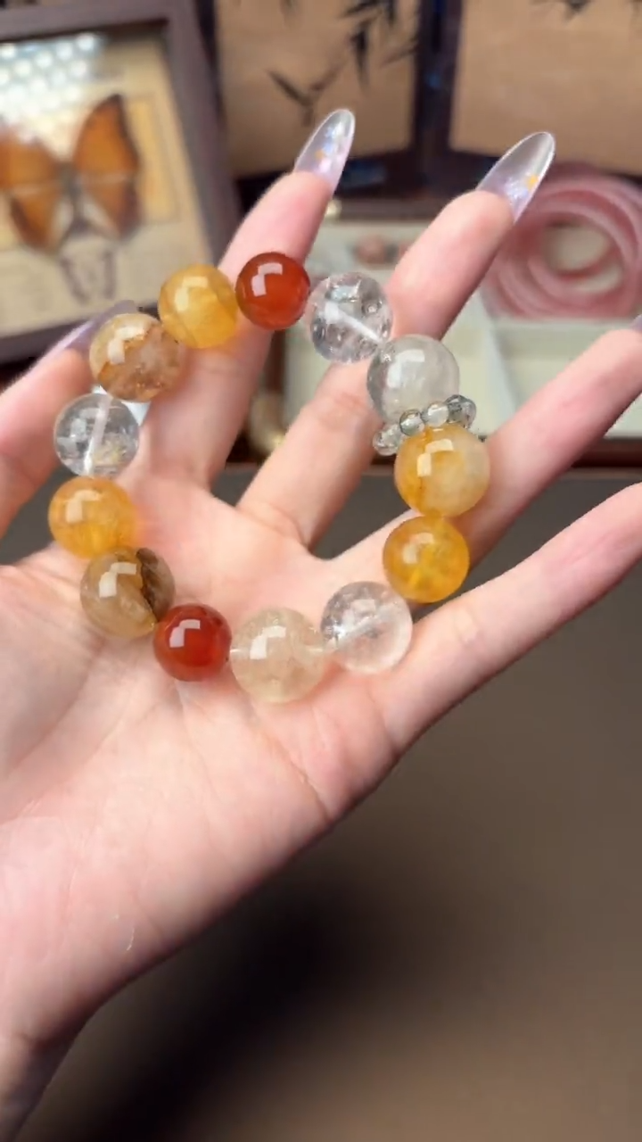 未镶嵌手串水晶1