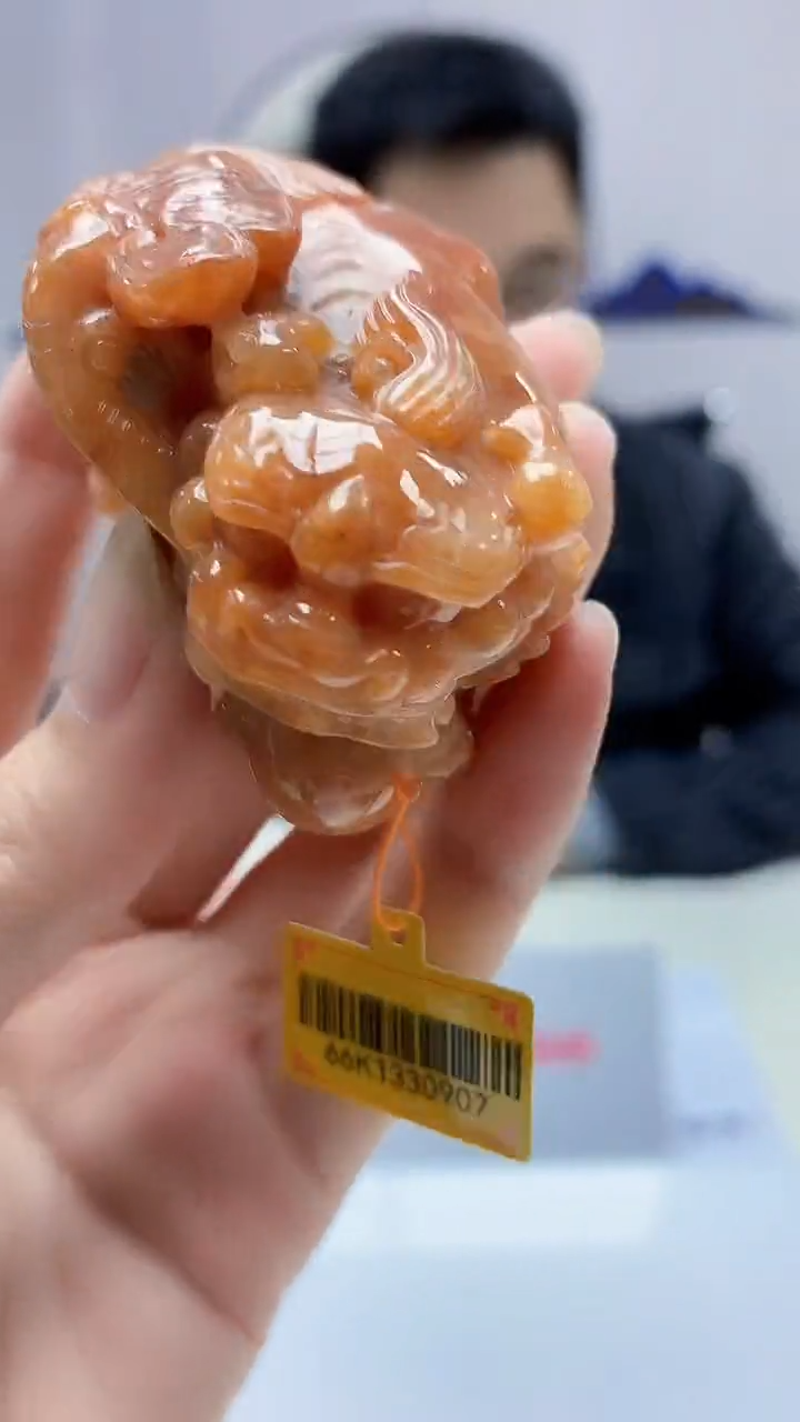 【闪购商品】定制翡翠未镶嵌5153zm-毛货挂件貔貅176