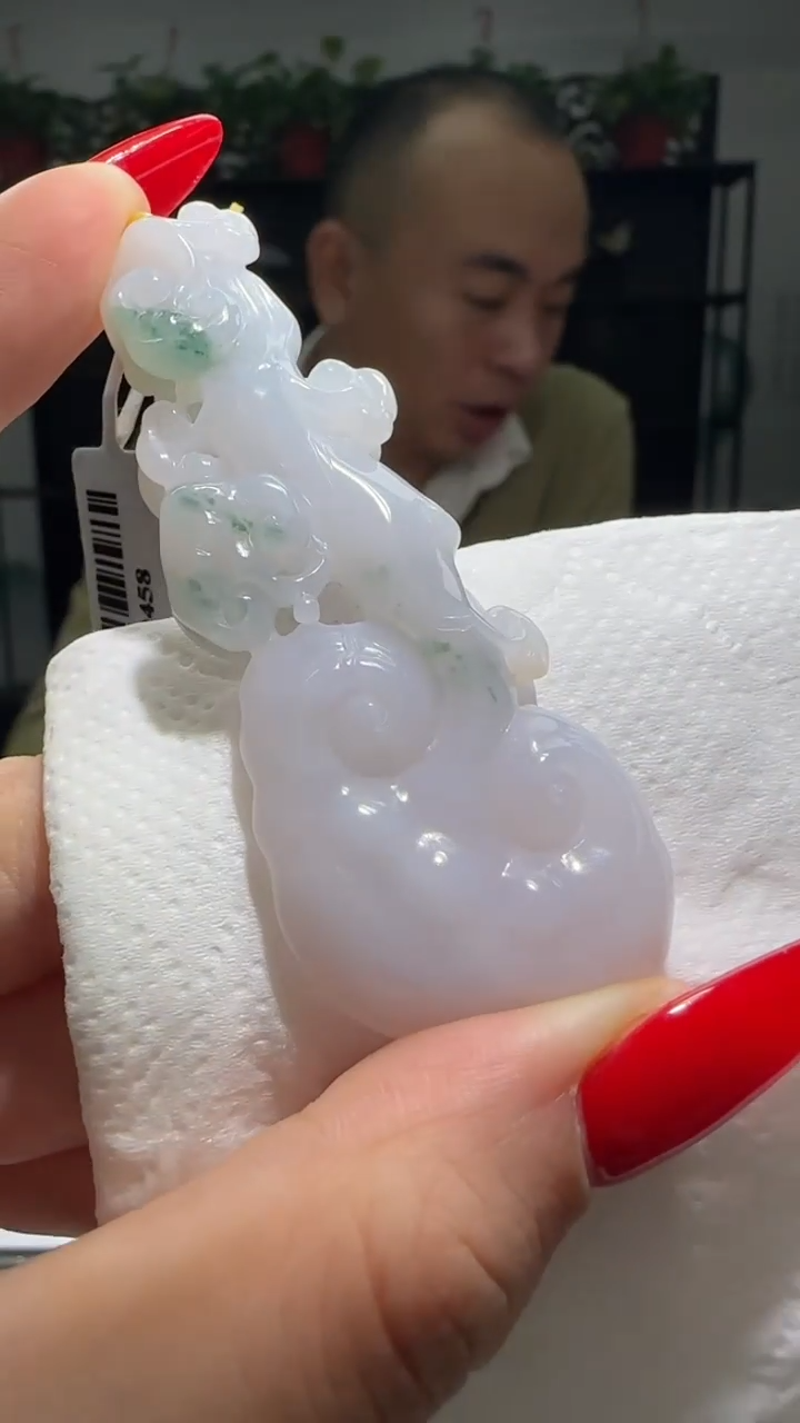 【闪购商品】翡翠颈饰未镶嵌天然翡翠A货吊坠