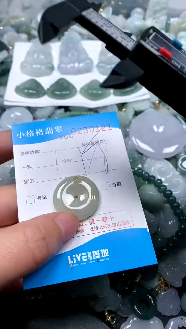 【闪购商品】翡翠颈饰未镶嵌闪购商品0230121