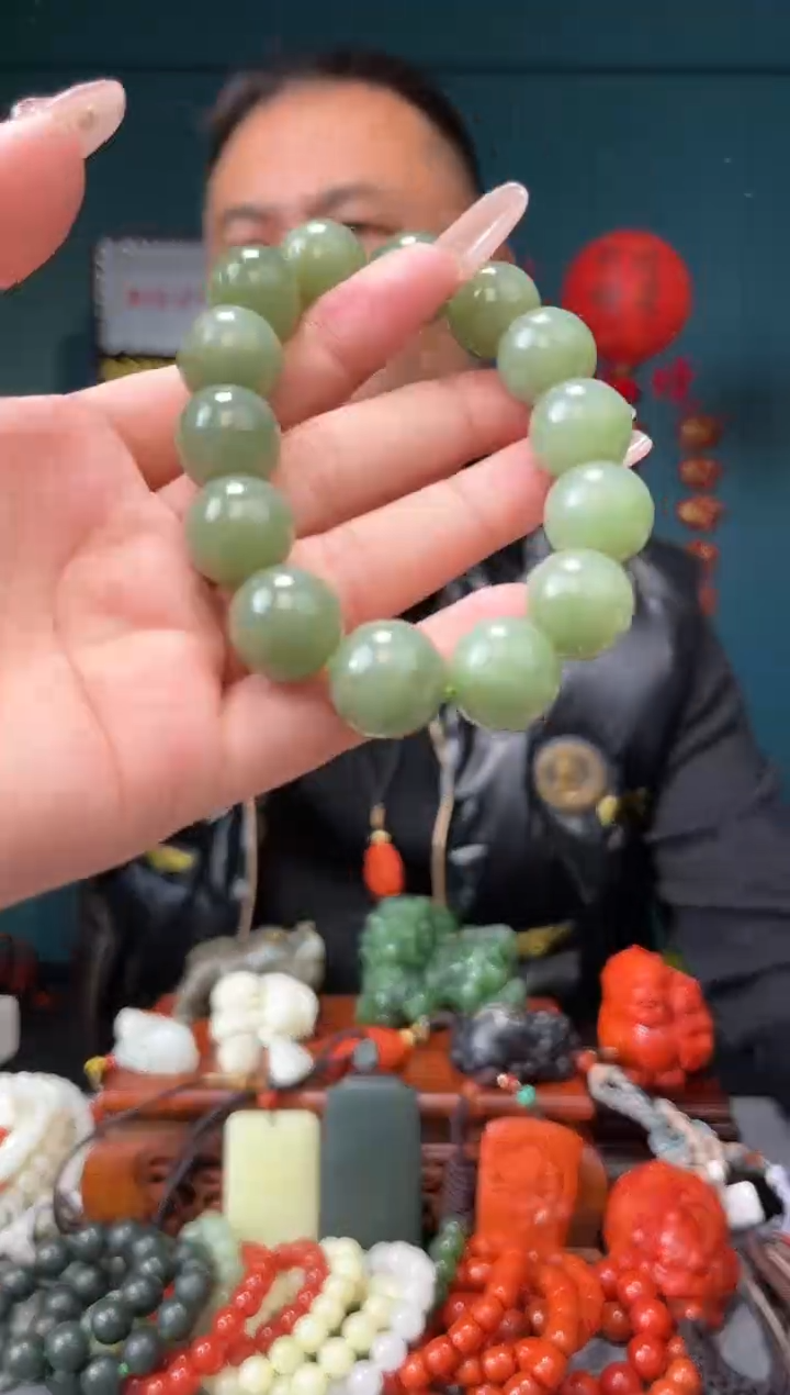 【闪购商品】和田玉手串未镶嵌15+