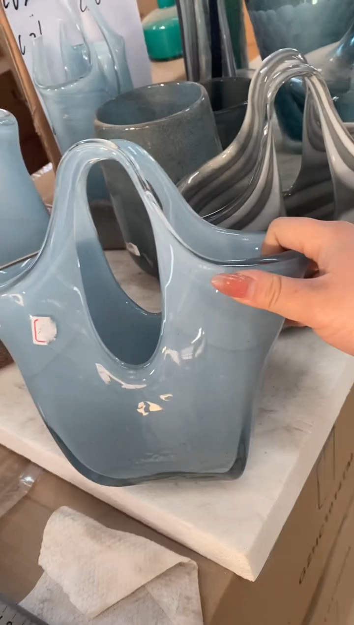 145 M1禾松下午场玻璃花瓶微瑕