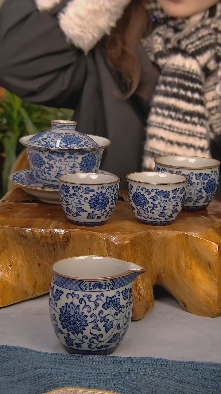 【闪购商品】简装家用款5件套 陶瓷家用茶具系列