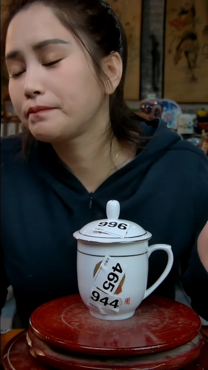 摆件陶景德镇陶瓷摆件海办公杯