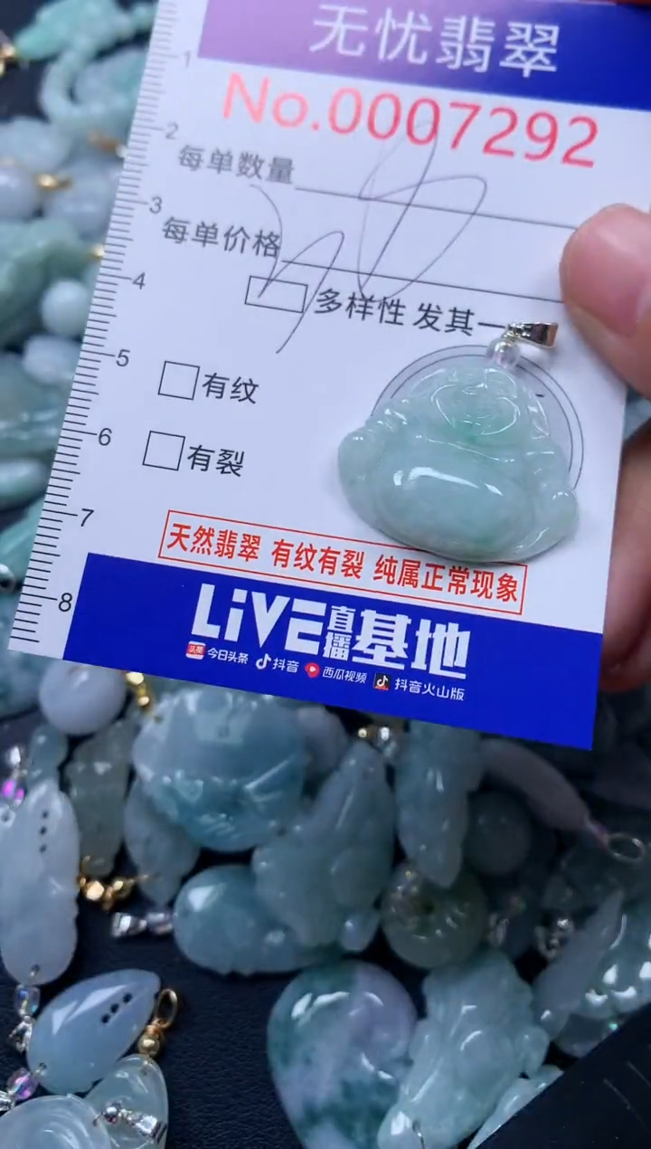 颈饰未镶嵌翡翠7292