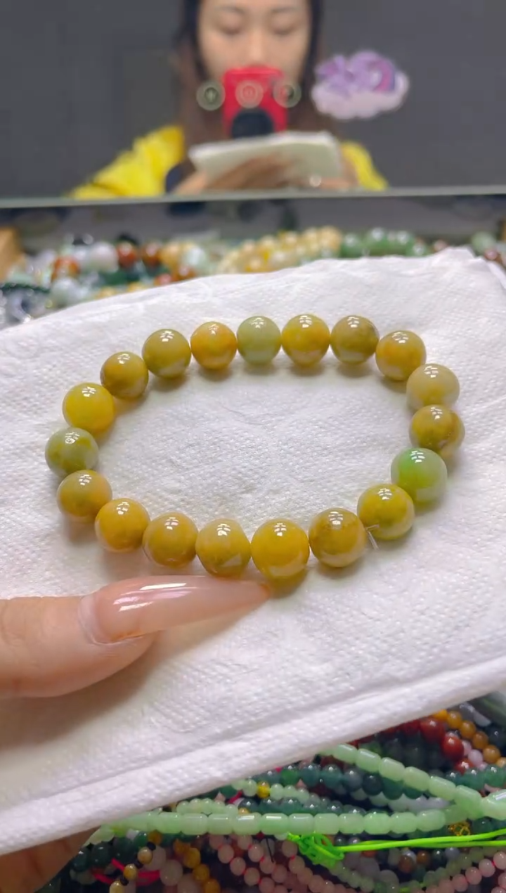 颈饰未镶嵌翡翠10MM