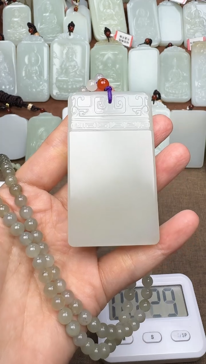 【闪购商品】和田玉颈饰未镶嵌和田玉挂件