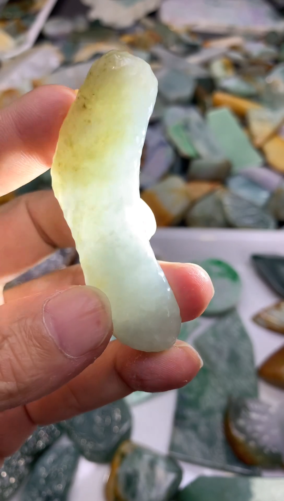 【闪购商品】翡翠颈饰未镶嵌天然翡翠A货