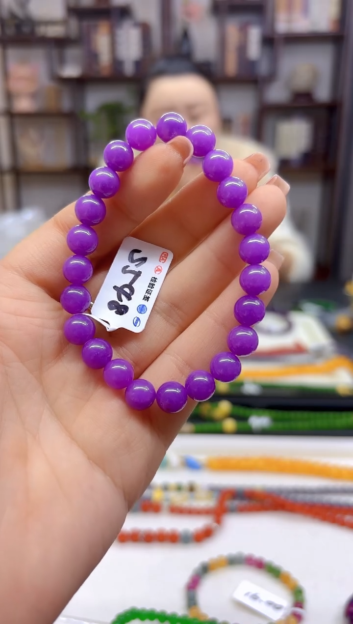 【闪购商品】翡翠手串未镶嵌素圈S548