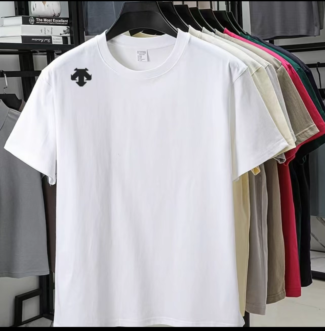 8【奥莱撤柜】迪家短袖 肩部立体时尚 男女同款 {发正标}