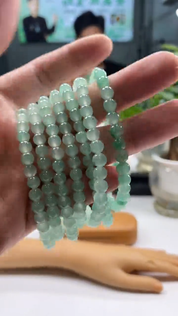 未镶嵌手链石英质玉卡5+多样性发其一