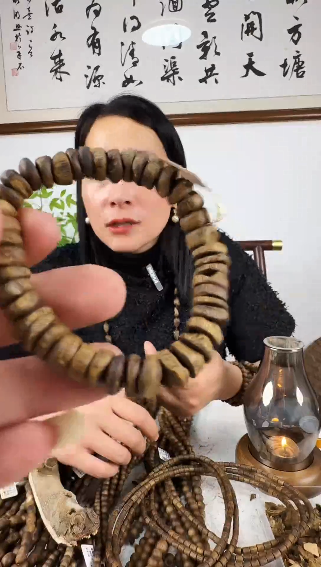 【闪购商品】沉香手串壳子料随形单圈手串