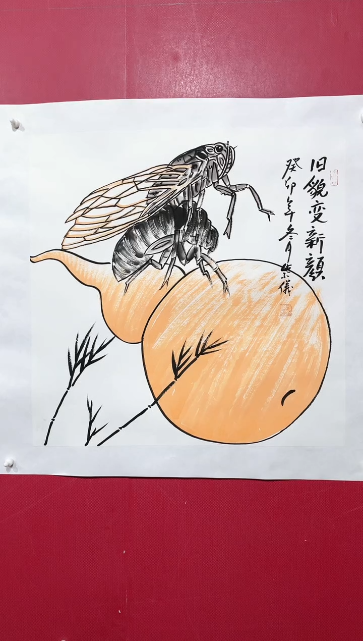 【闪购商品】绘画21林紫仪绘画作品50*50