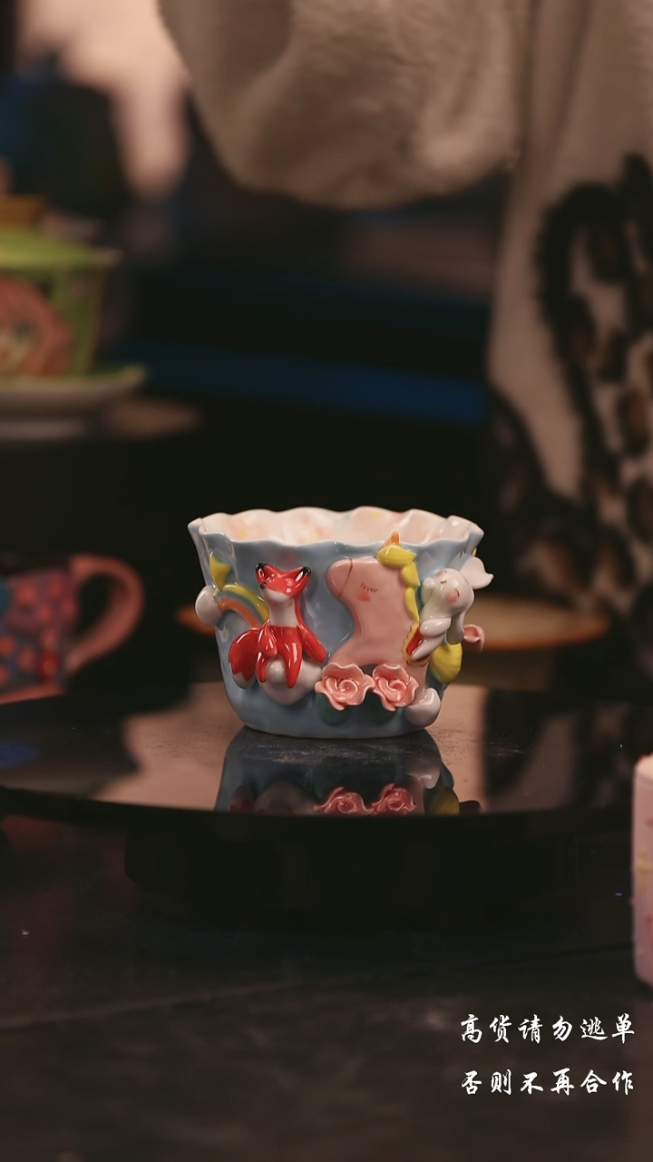 陶瓷景德镇可爱设计师款陶瓷 