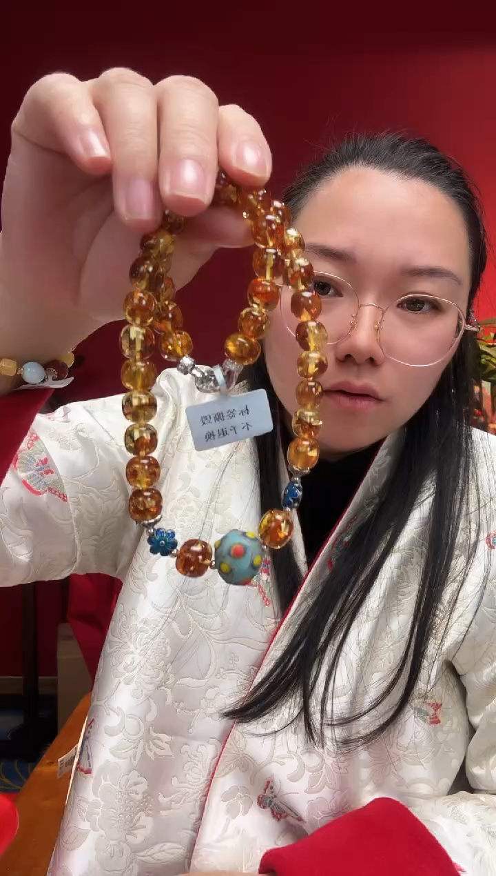 【闪购商品】琥珀珠宝奇石未镶嵌 10mm