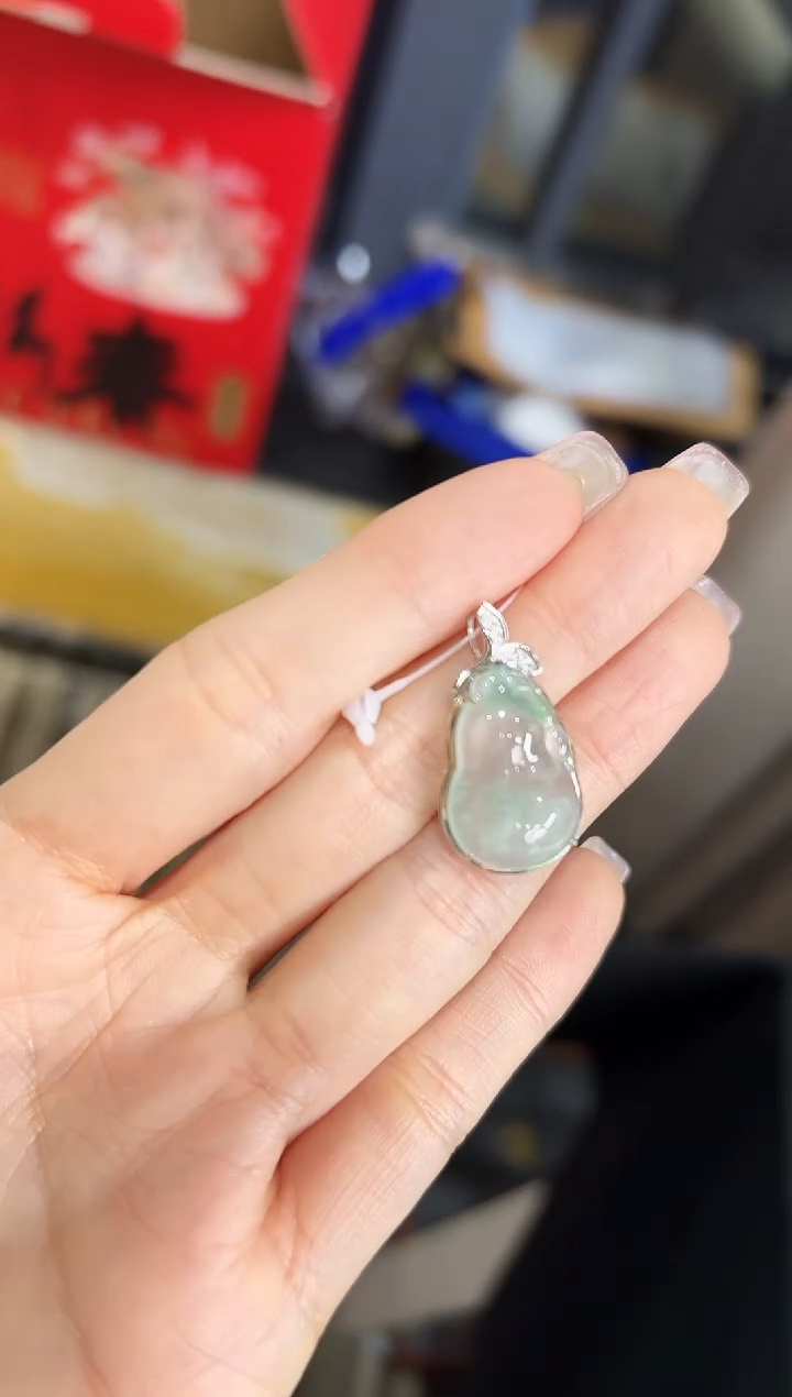 【闪购商品】翡翠颈饰18K金镶嵌DFZ0202-38