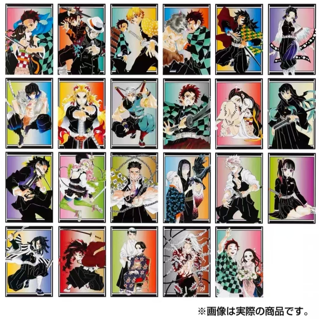 鬼灭之刃 原画展铁盒明信片  一整盒  日谷 【默认代拆】