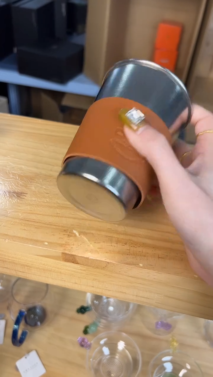 器态-可乐杯皮套棕色