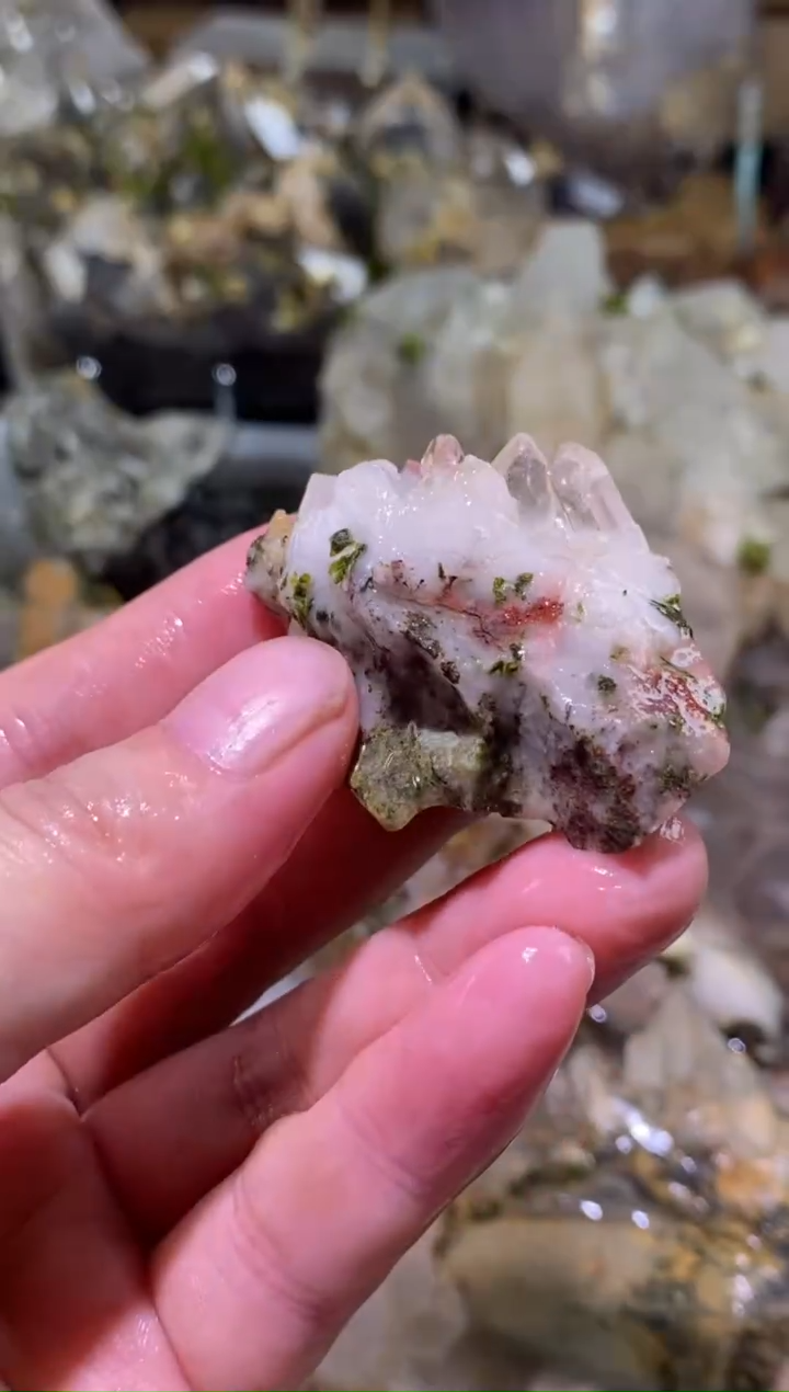 未镶嵌珠宝半成品水晶18号四川超七花园水晶