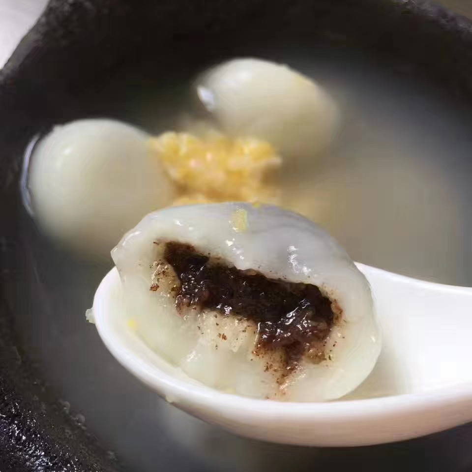 【引子软哨汤圆】约28个/包约500g手工大馅贵州本地小苏麻农家甘蔗手工红糖猪五花肉咸甜味贵州小吃早餐备餐
