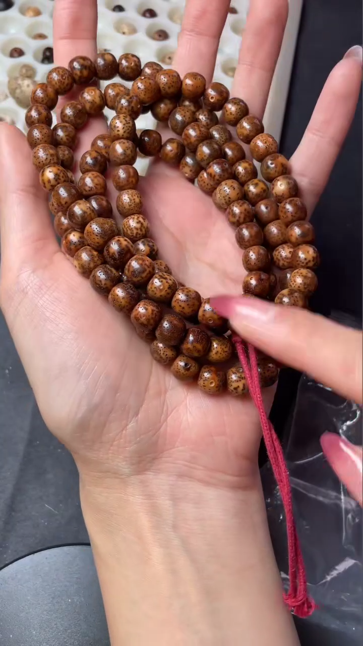 【闪购商品】星月菩提吊坠精选级浅珀桶珠10*9长串