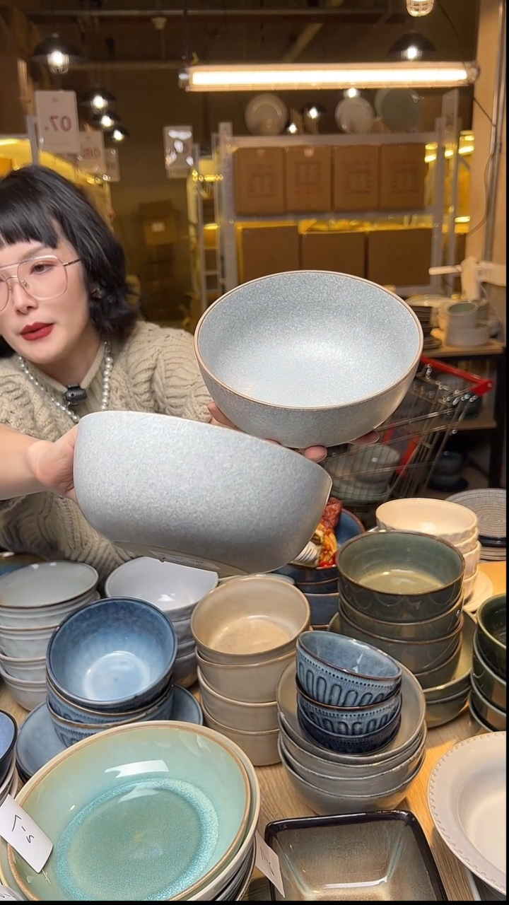 瓷170外贸尾货窑变釉下彩默认微瑕