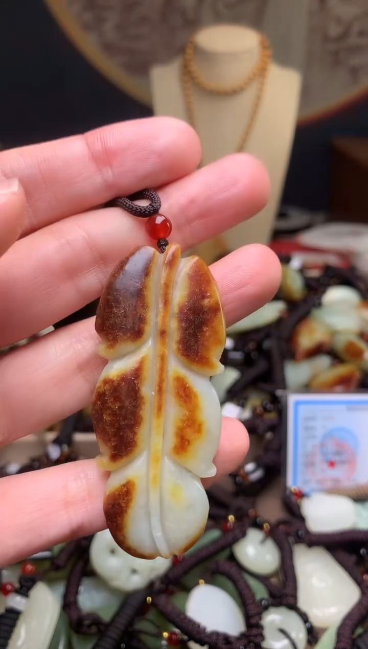 颈饰未镶嵌和田玉新疆料青海料清水和田玉吊坠