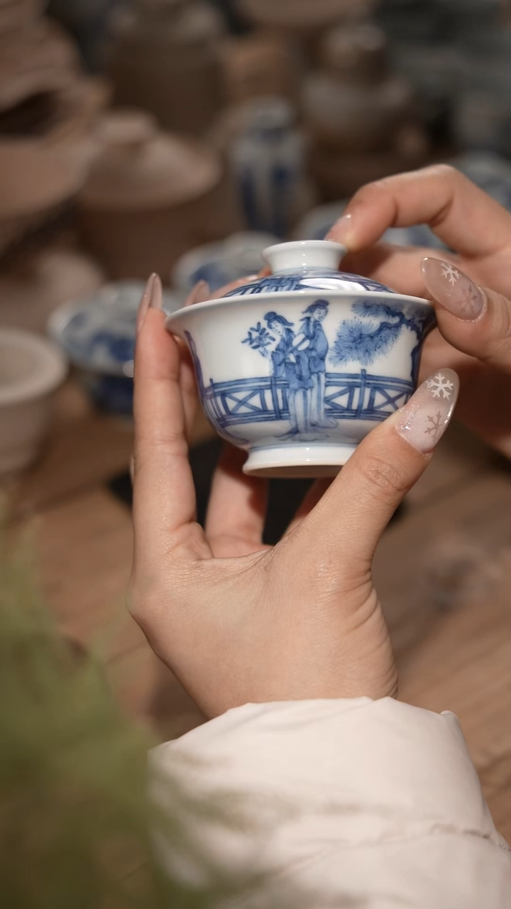 摆件陶景德镇陶瓷摆件