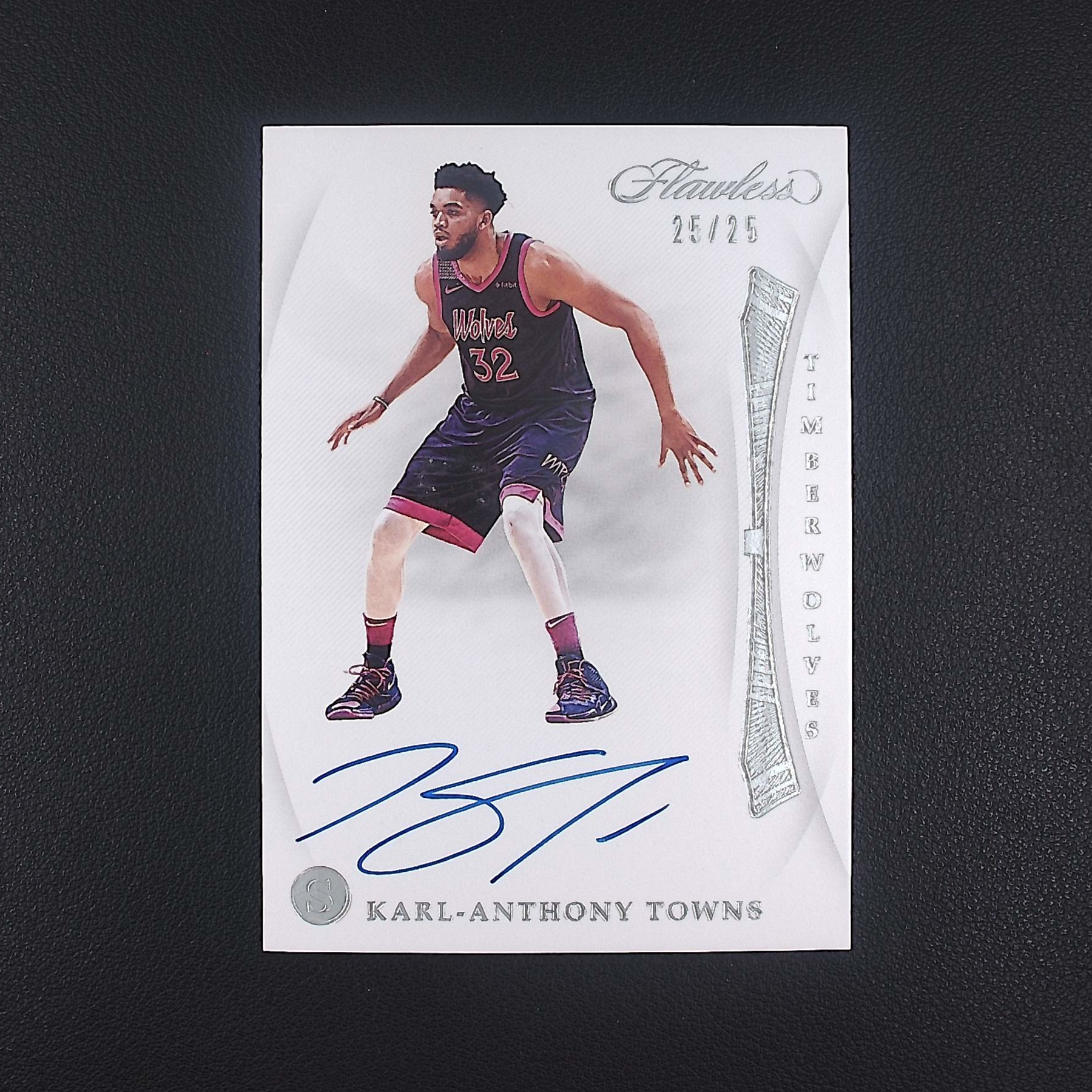 唐斯 25编 手提 帕尼尼NBA国宝手提签字球星卡