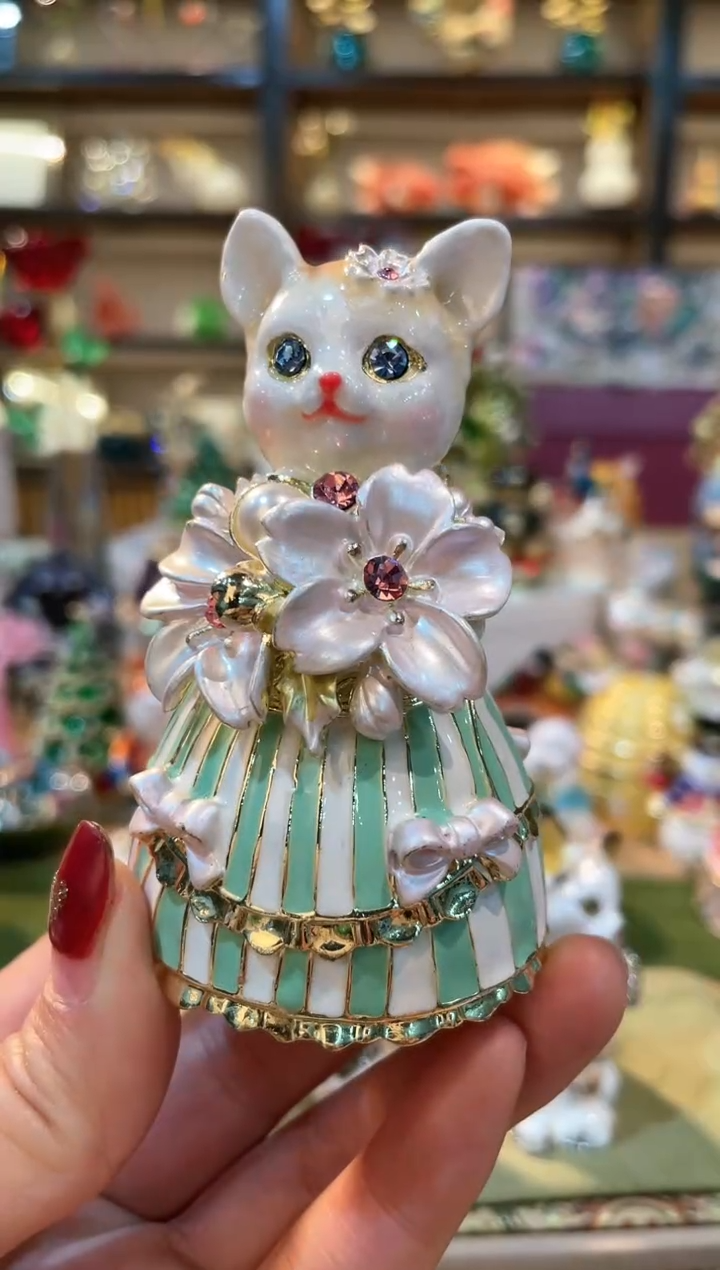 【闪购商品】珐琅彩精致首饰盒