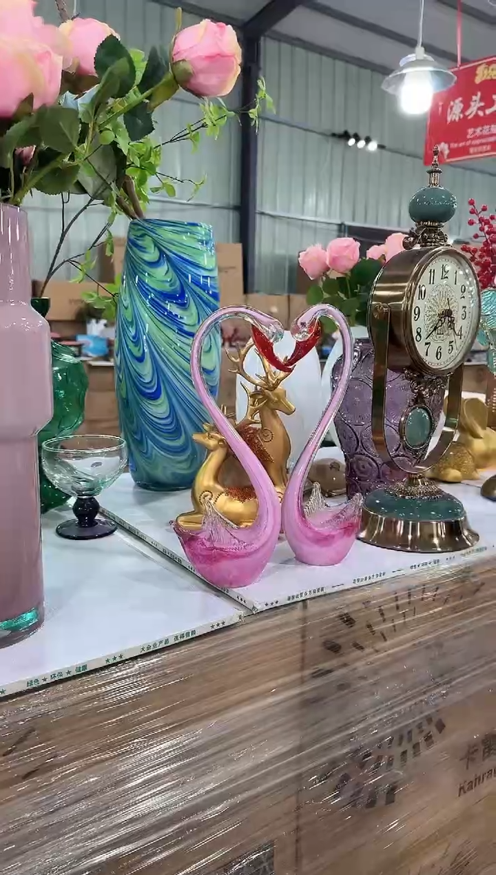 【闪购商品】无铅玻璃悠悠F-花器-23早一对