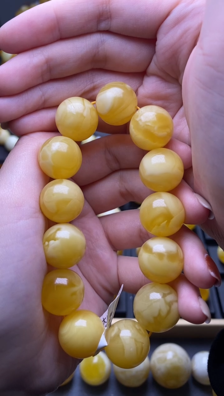 【闪购商品】琥珀裸石未镶嵌大小姐珠宝严选78