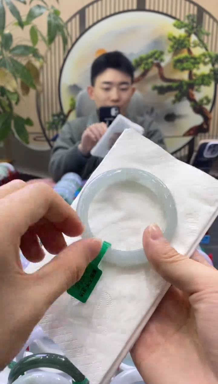 未镶嵌手镯翡翠0464