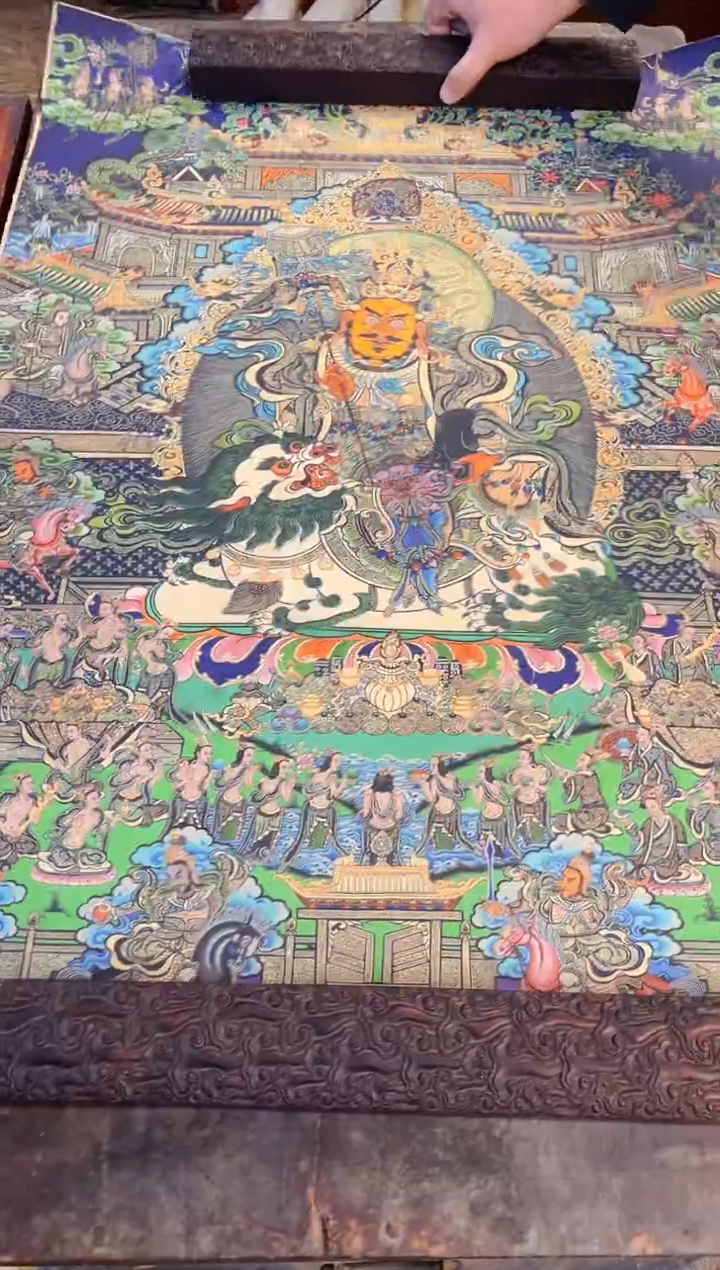 卷轴画刘洋画院老六专属w90