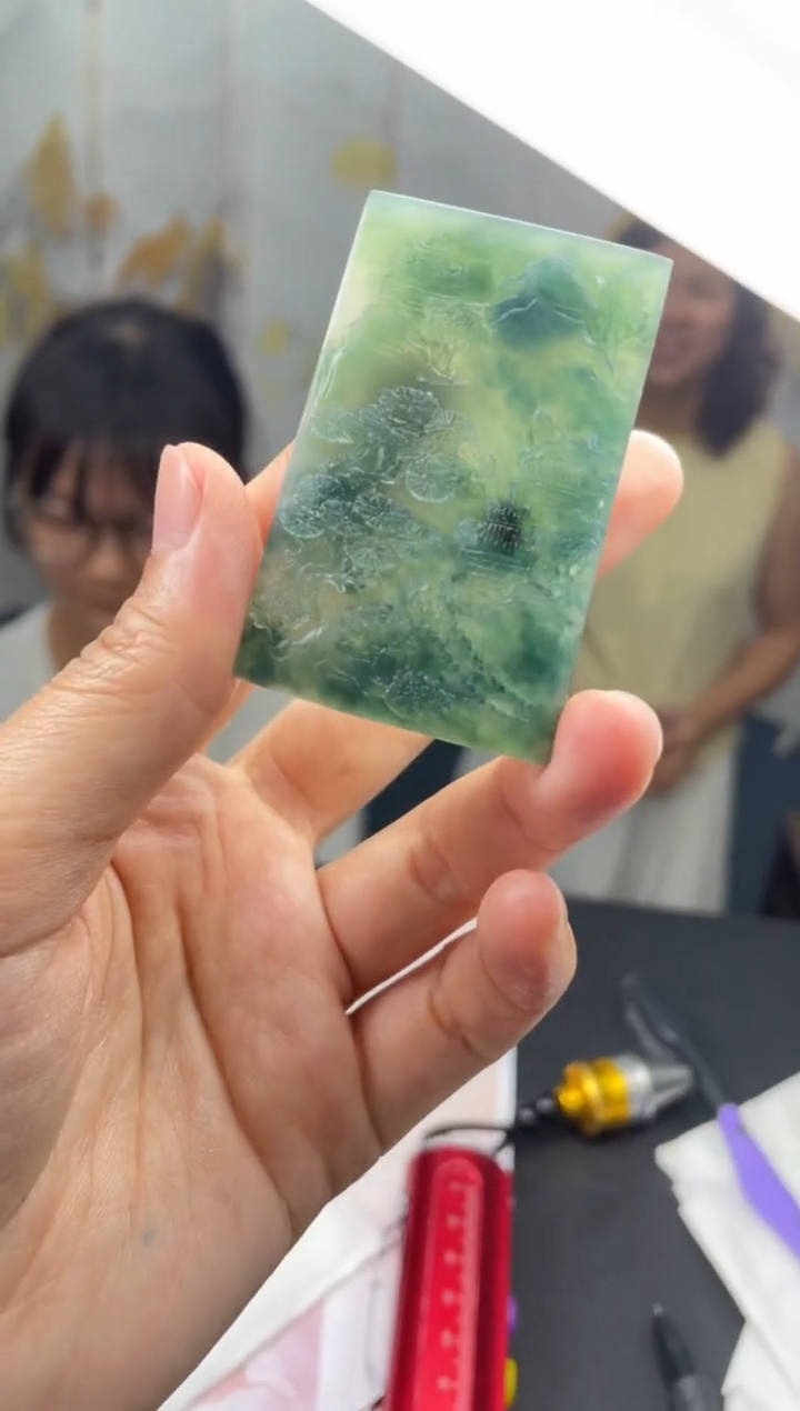 定制翡翠未镶嵌06-06HDJT0156177