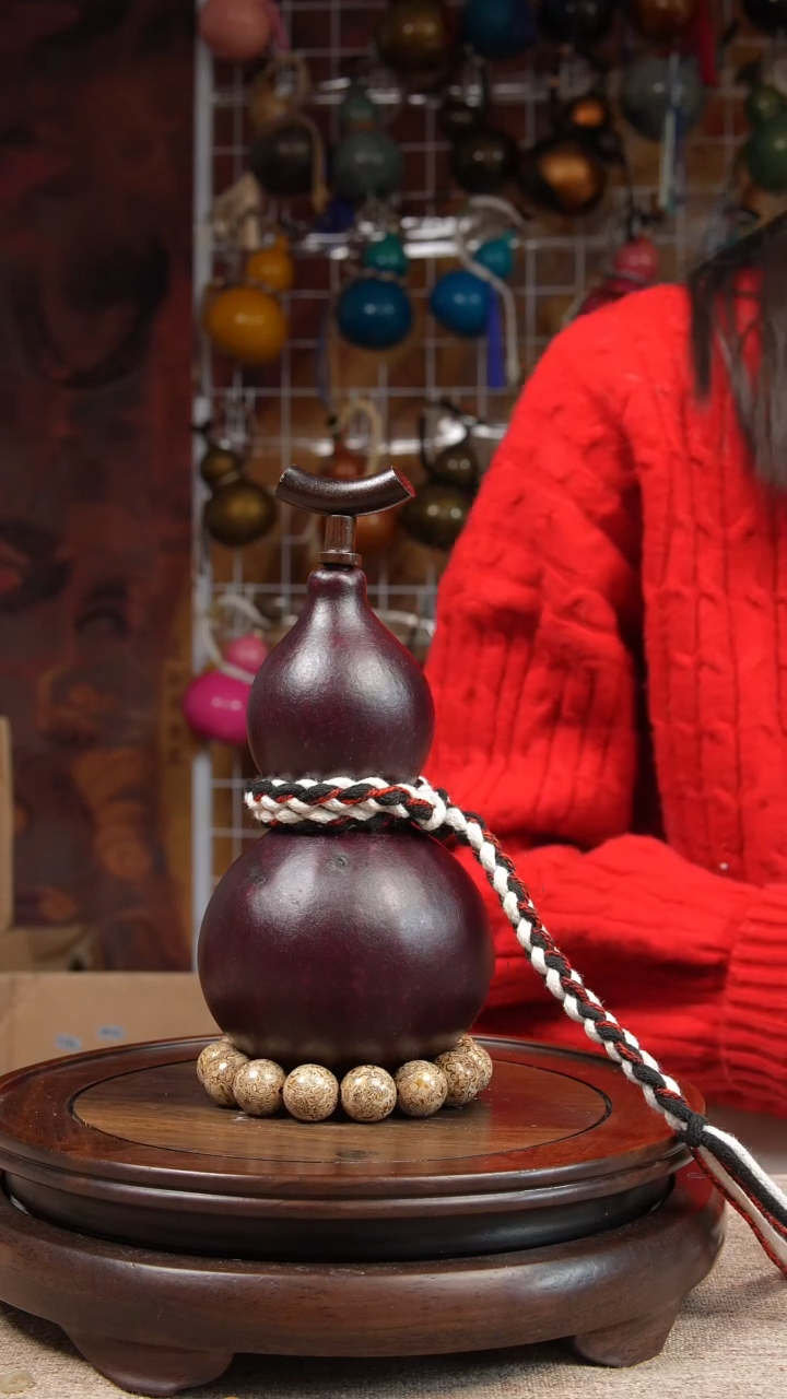 【闪购商品】701号大漆葫芦摆件挂件